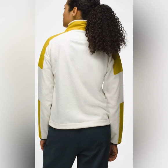 NWT Prana Peak Fleece Size XL Jacket Canvas / Golden Leaf - Picture 3 of 10